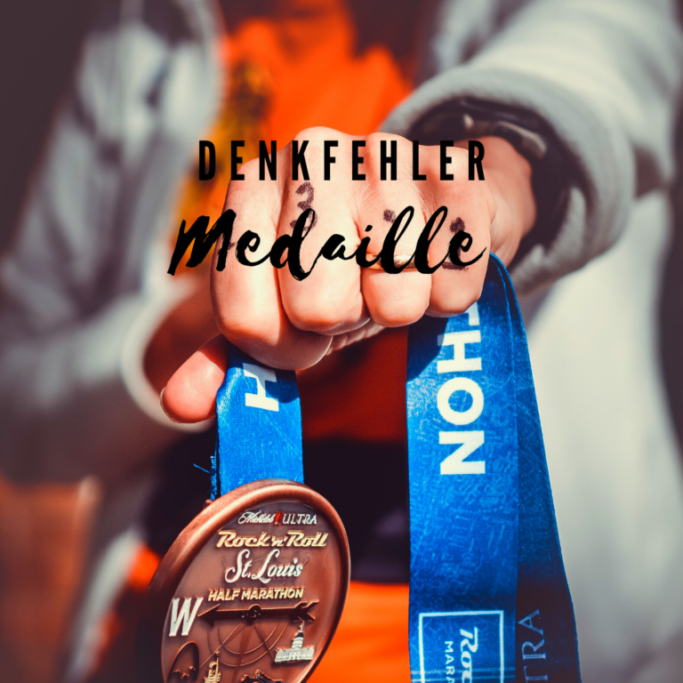 Read more about the article Denkfehler Medaille